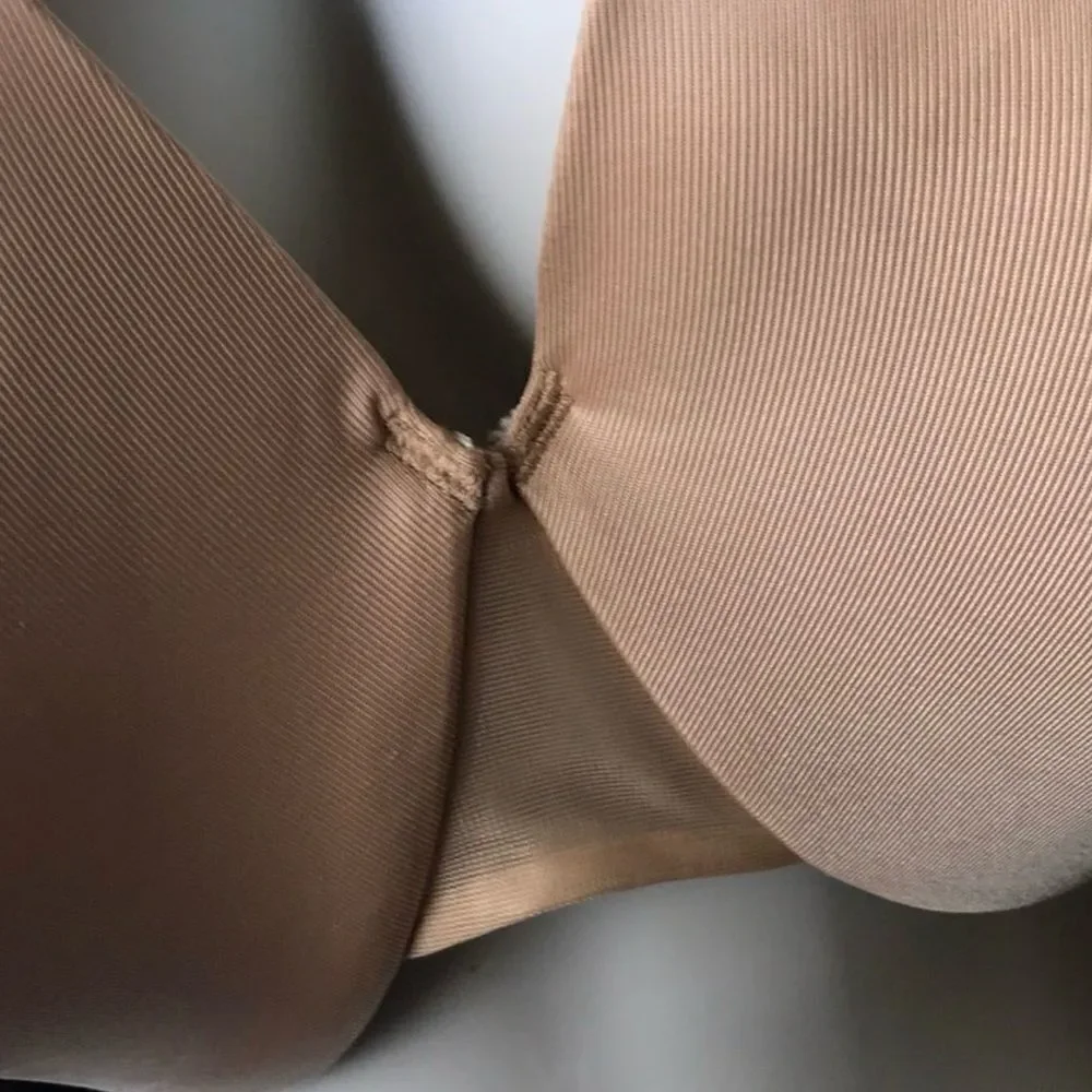 Lane Bryant Cacique lightly lined satin Full Coverage Bra Beige